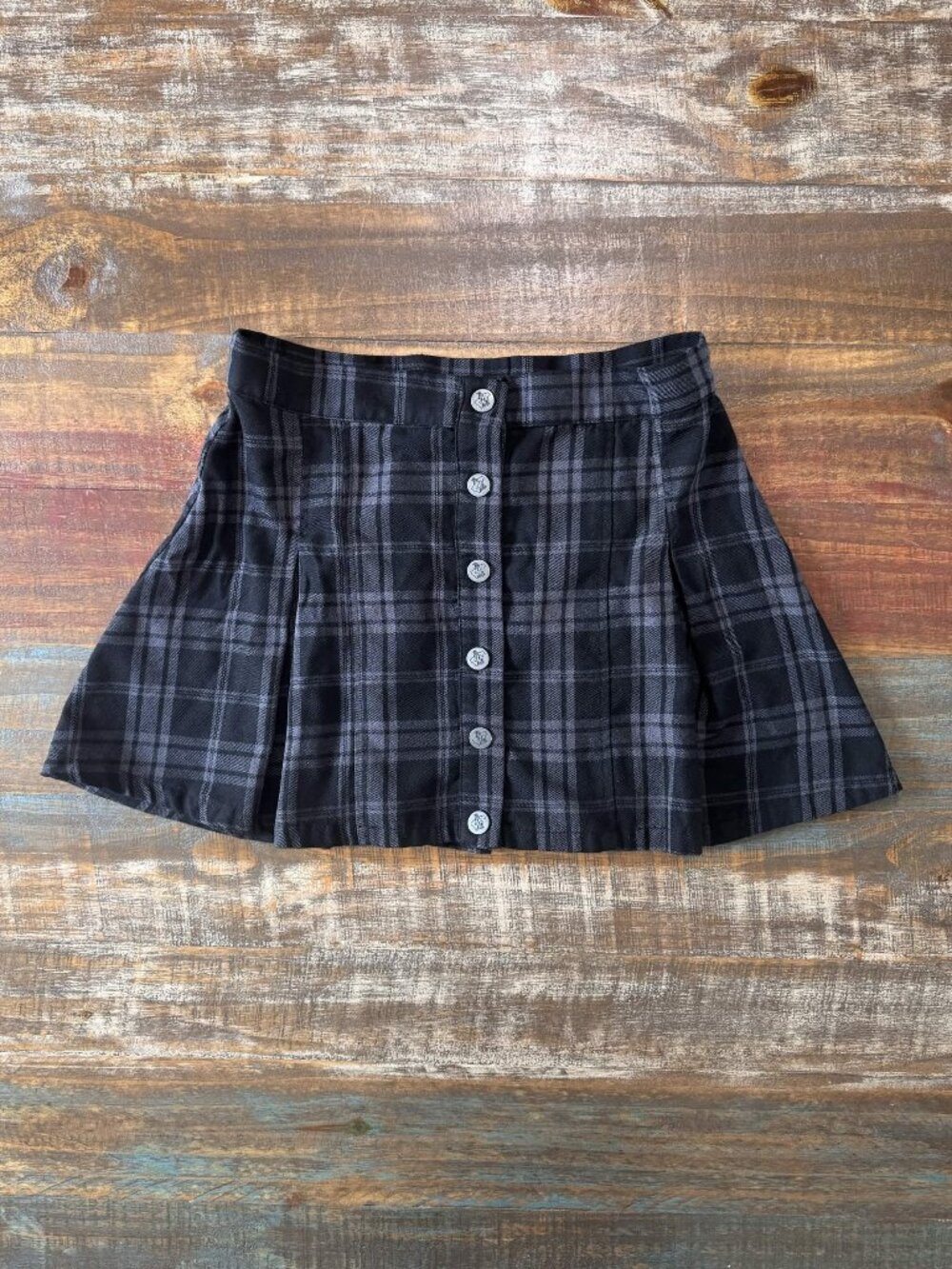 Hot Topic Harry Potter Plaid Pleated Mini Skirt Size SM